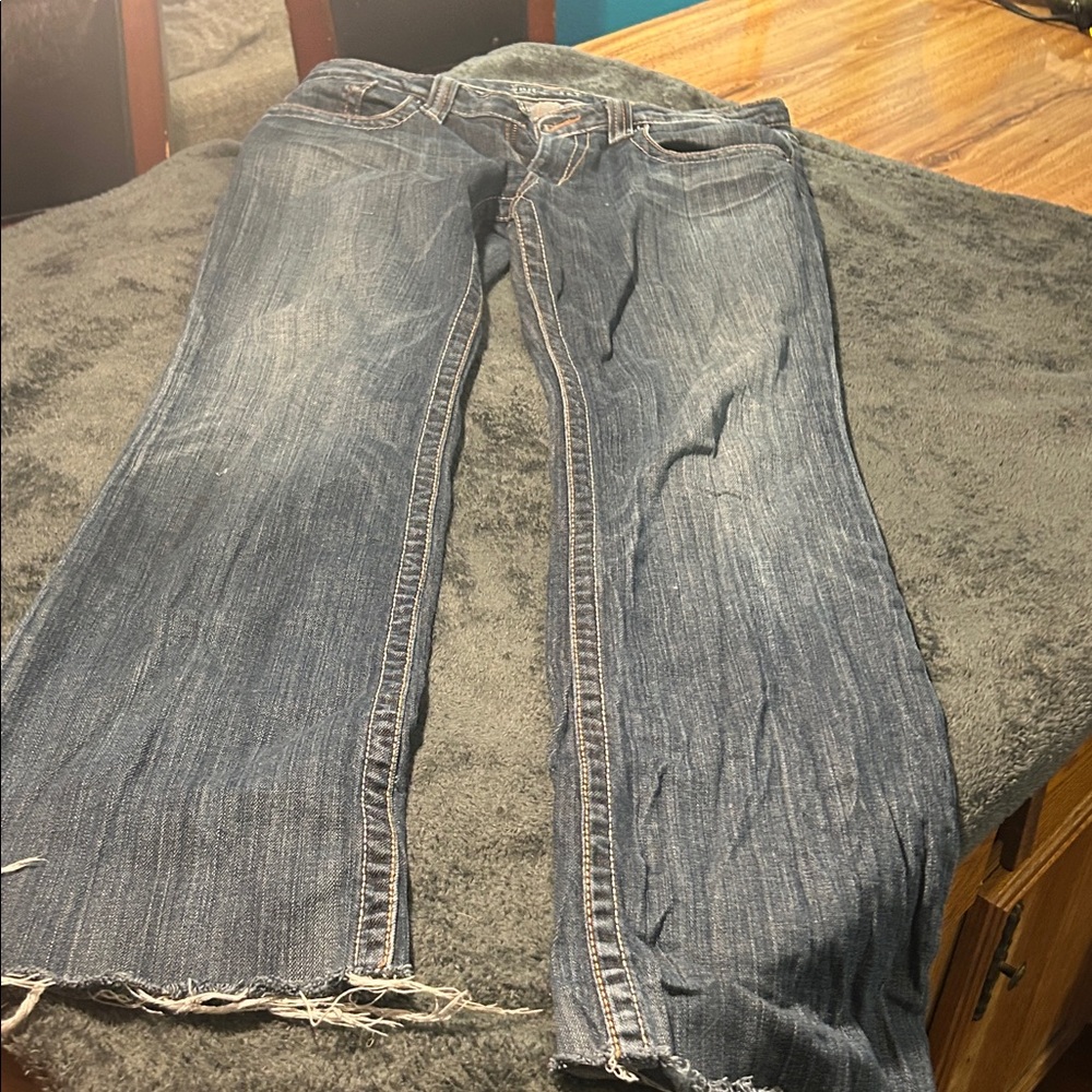 Big Star Dark Blue Flare Jeans